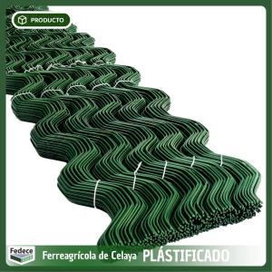 ALAMBRE ZIG-ZAG PLÁSTIFICADO