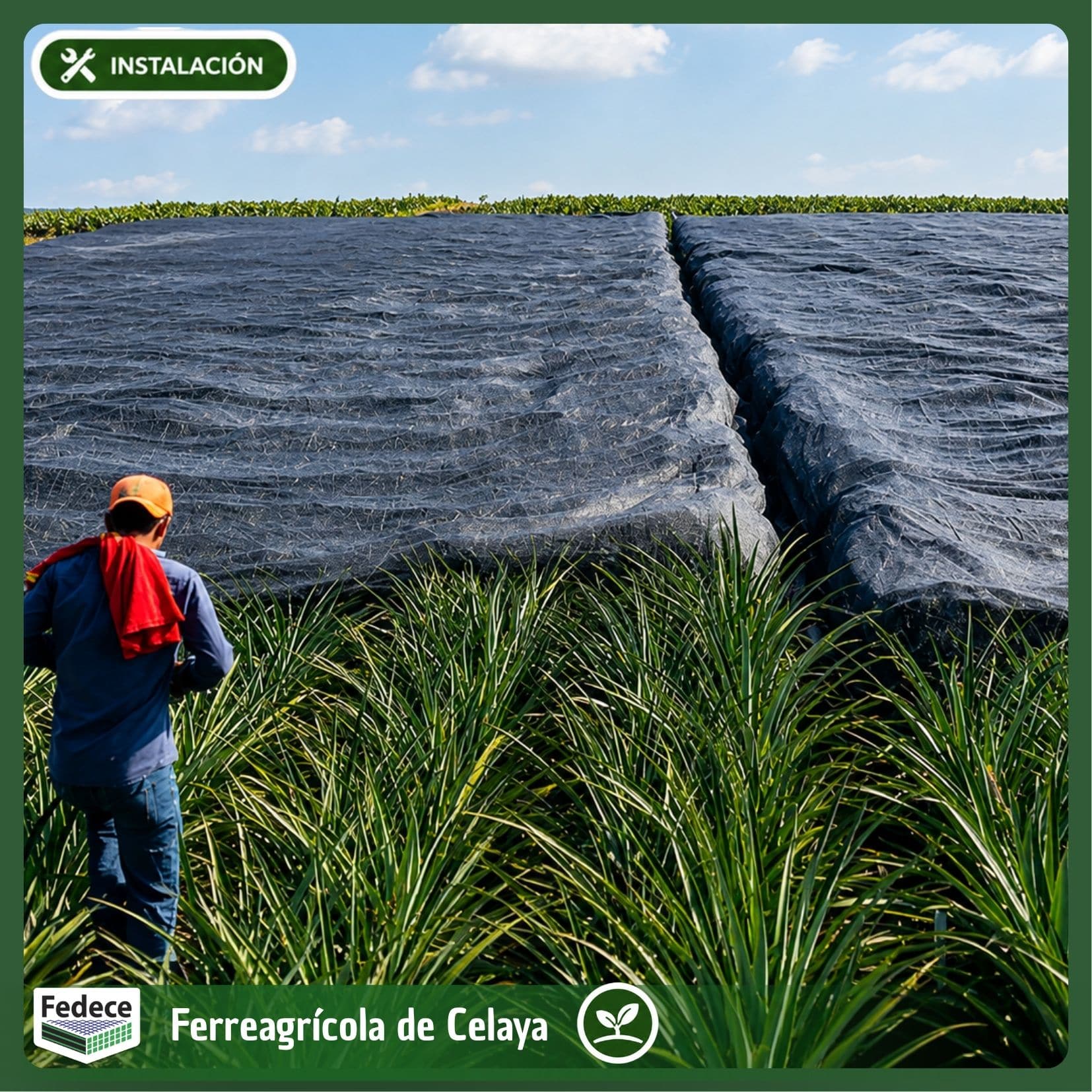 MALLA HIBRIDA PARA PIÑA