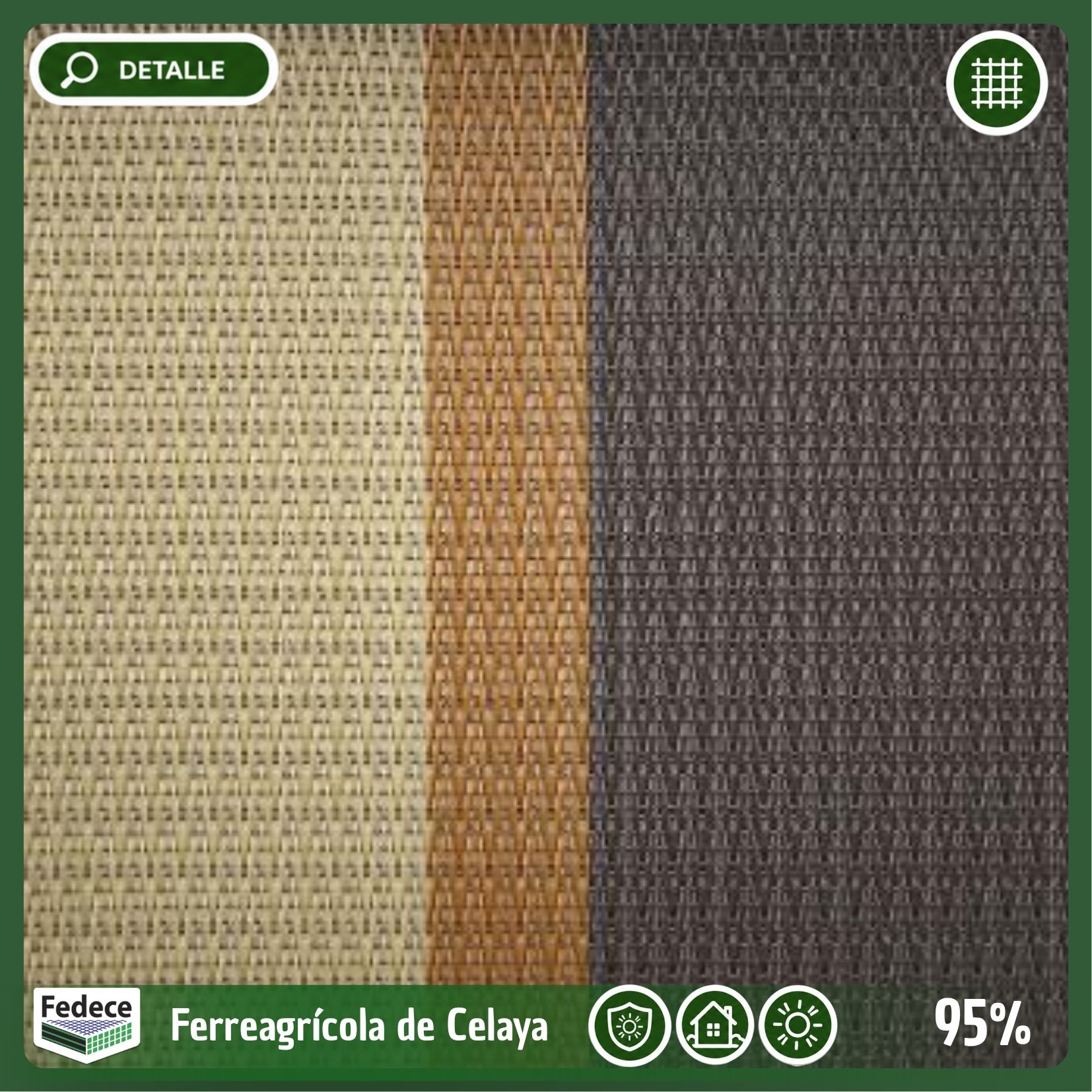 MALLA SOMBRA MONOFILAMENTO RESIDENCIAL