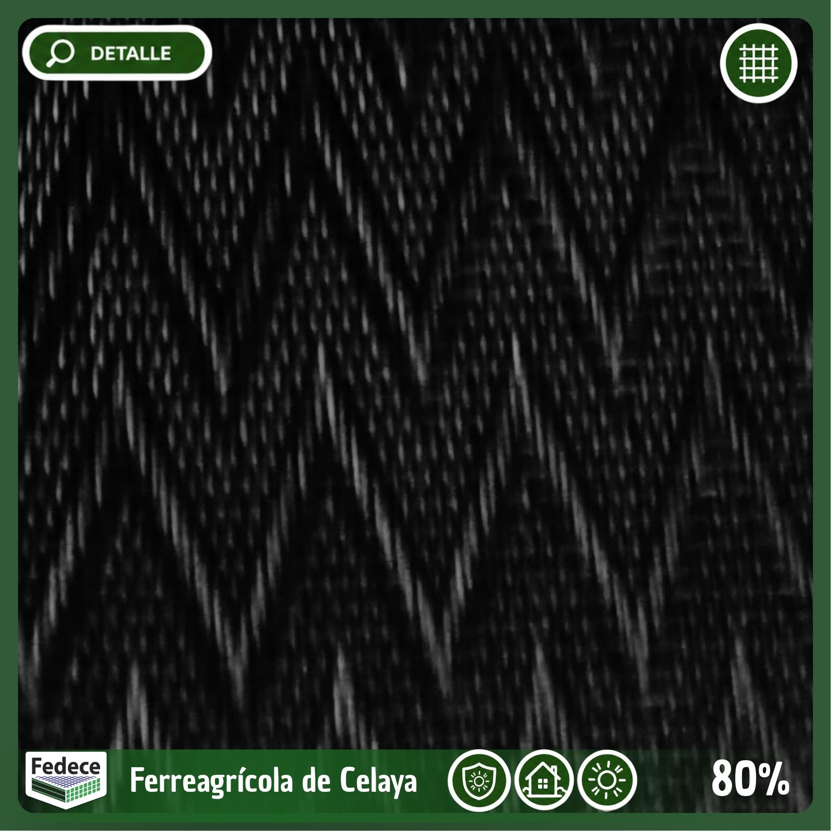 MALLA SOMBRA MONOFILAMENTO RESIDENCIAL