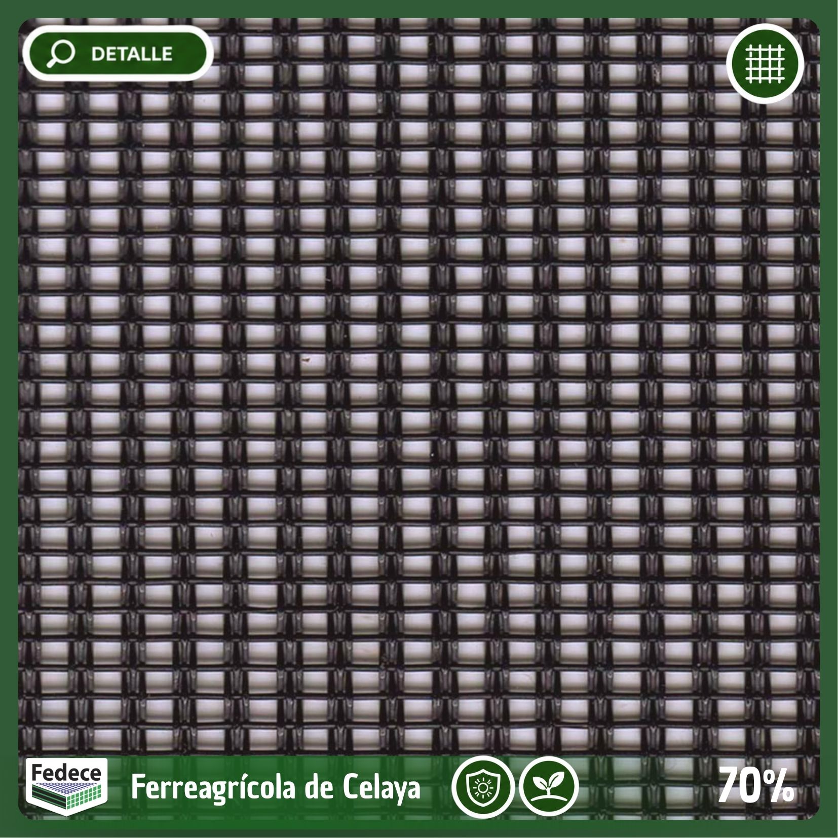 MALLA SOMBRA MONOFILAMENTO AGRÍCOLA