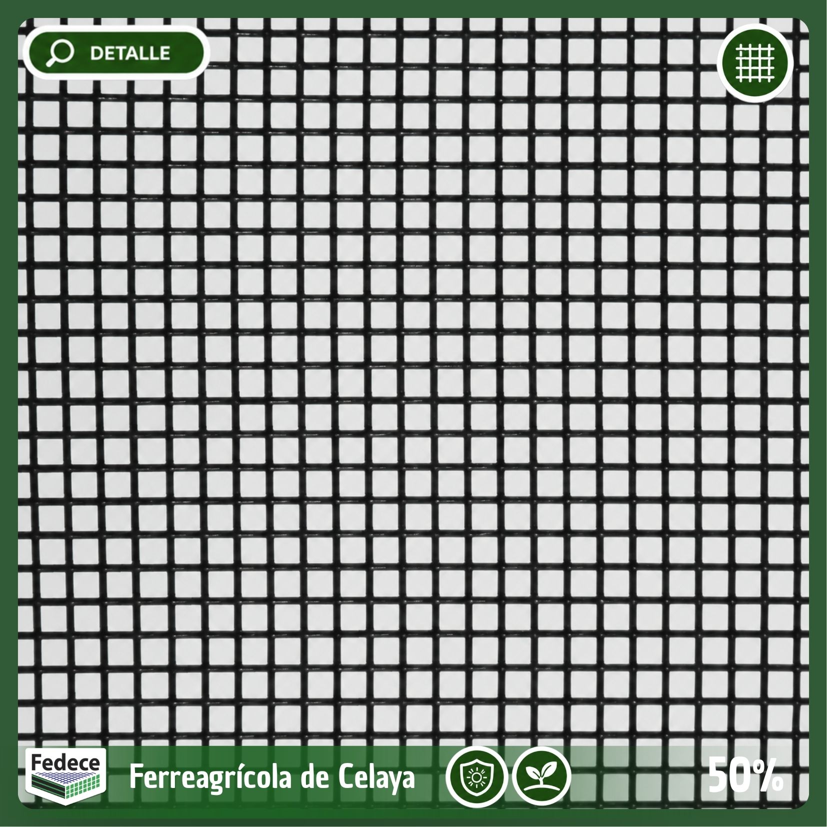 MALLA SOMBRA MONOFILAMENTO AGRÍCOLA