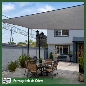 Malla raschel residencial