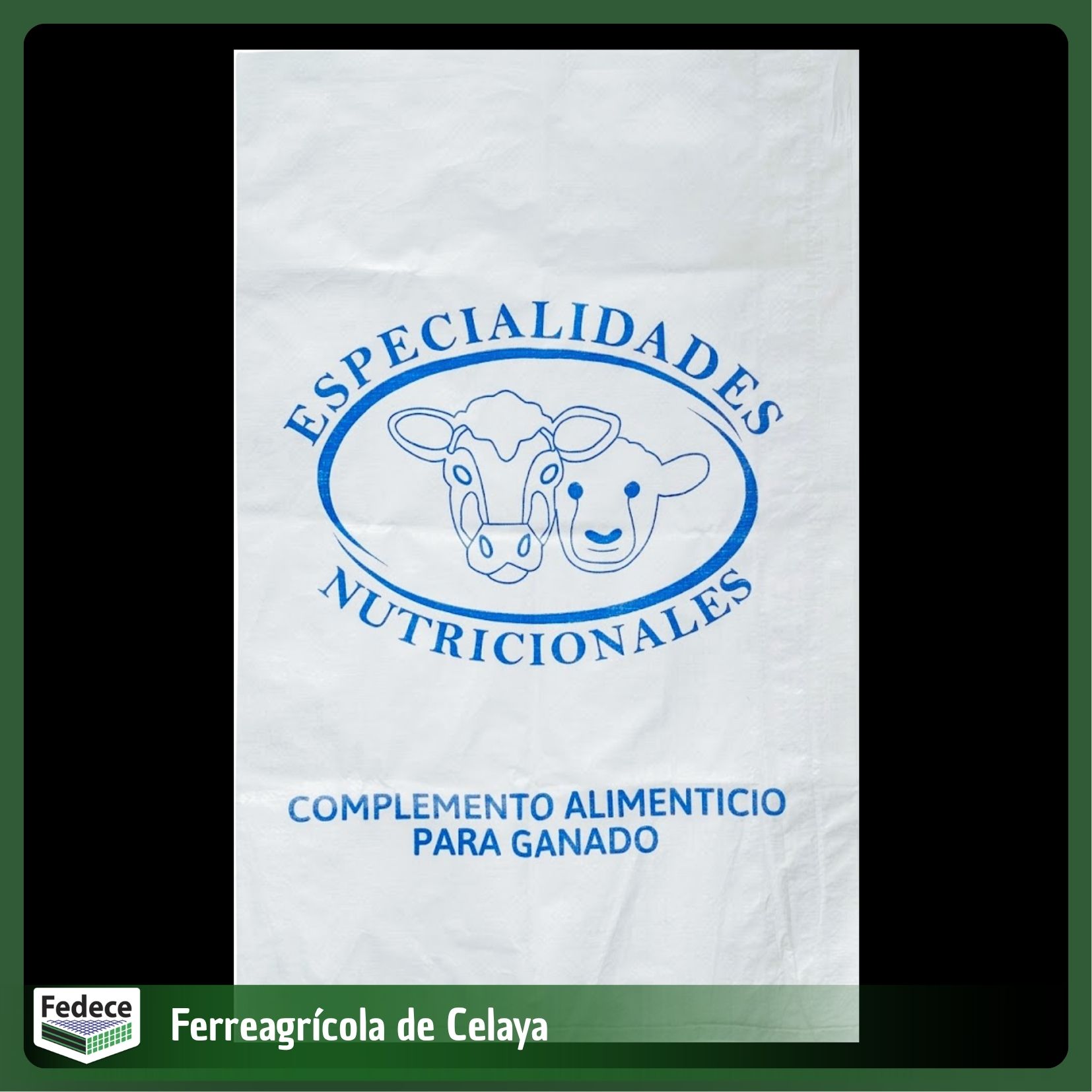 Costal laminado impreso